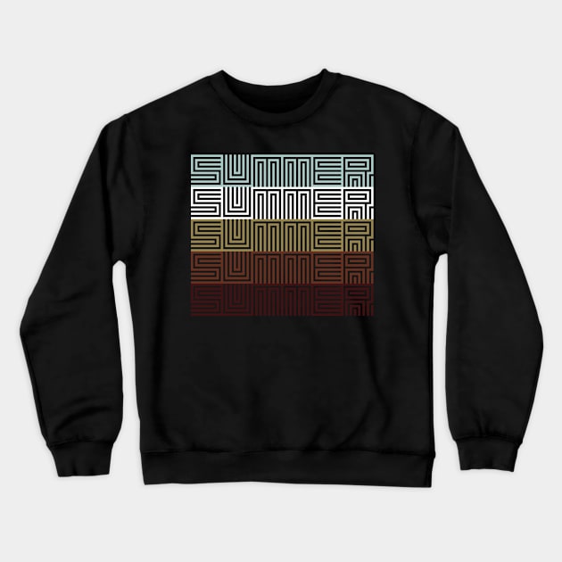 Summer Crewneck Sweatshirt by thinkBig